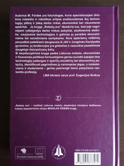 Robotų era: technologijų pažanga ir ateitis be darbo - Martin Ford, knyga 1