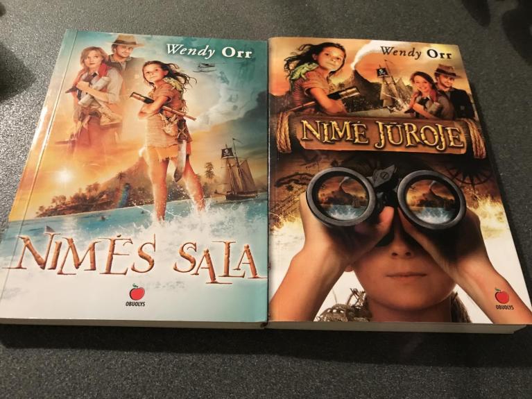 wendy orr dviejų knygų serija