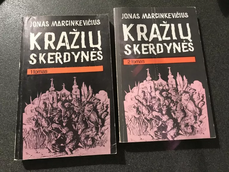 Kražių skerdynės (II tomai) - Jonas Marcinkevičius, knyga
