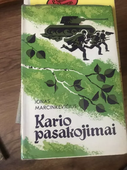 Kario pasakojimai - Jonas Marcinkevičius, knyga