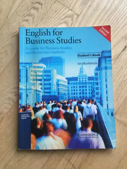 English for Business Studies - Ian MacKenzie, knyga