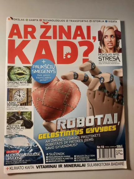 Ar žinai kad?, 2017., Nr. 19