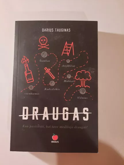 DRAUGAS: kuo pasitikėti, kai tave medžioja draugai? - Darius Tauginas, knyga