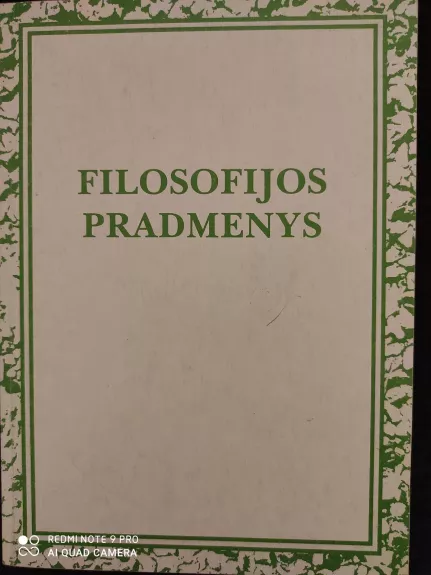 Filosofijos pradmenys - Vaclovas Jonuška, knyga