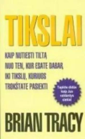 Tikslai - Brian Tracy, knyga