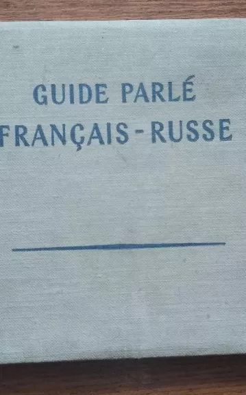 Guide parle francais-russe