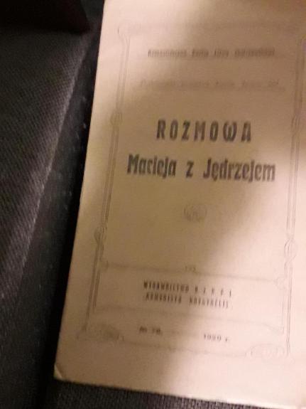 rozmowa macieja z jedrzejem