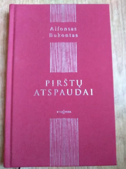Pirštų atspaudai - Alfonsas Bukontas, knyga