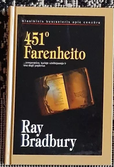 451° Farenheito - Ray Bradbury, knyga