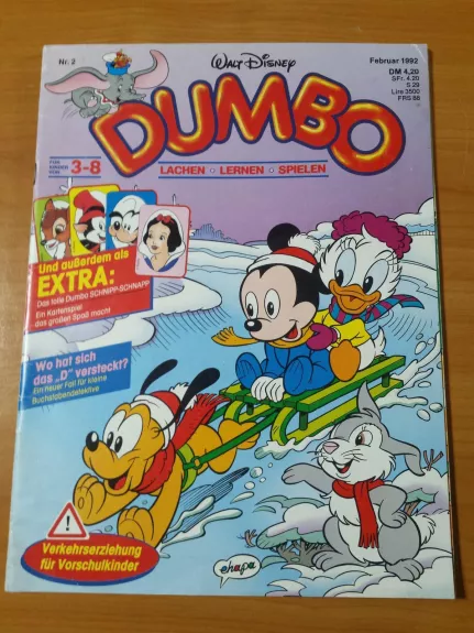 Dumbo 1992 - Walt Disney, knyga 1