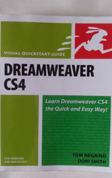 Dreamweaver CS4 Visual quickstart guide - Tom Negrino, knyga 1