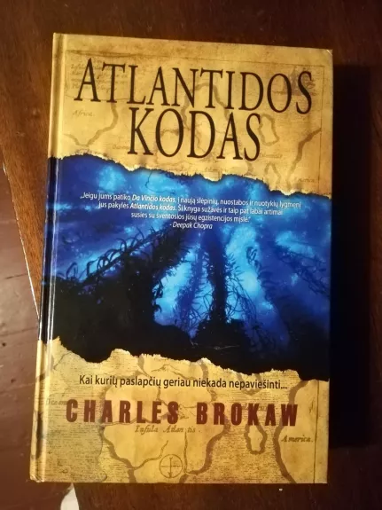 Atlantidos kodas - Charles Brokaw, knyga