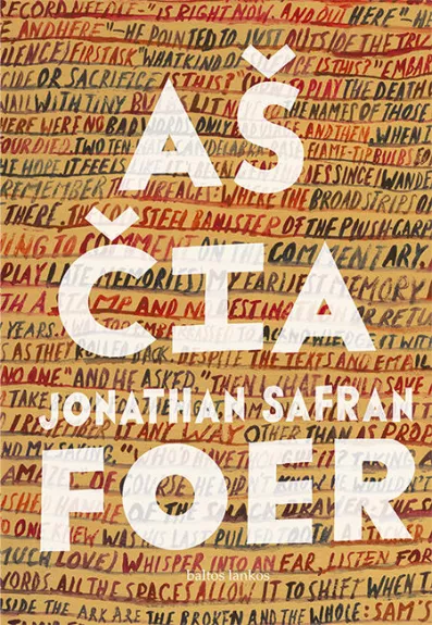 Aš čia - Jonathan Safran Foer, knyga