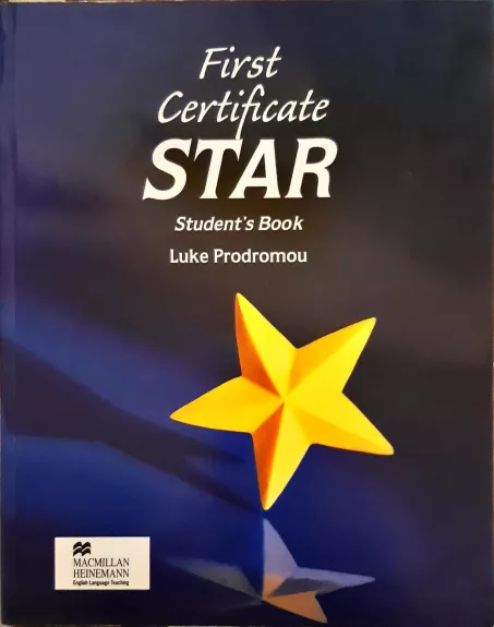 First Certificate Star Student's Book - Luke Prodromou, knyga