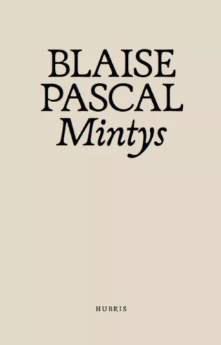Mintys - Blaise Pascal, knyga