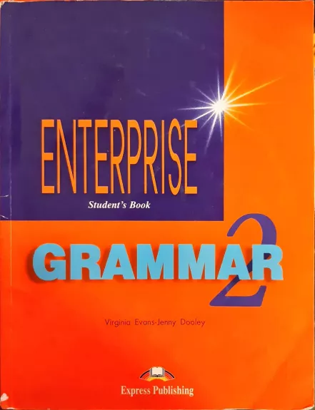 Enterprise Grammar 2 Student's Book - Jenny Dooley,Virginia Evans, knyga