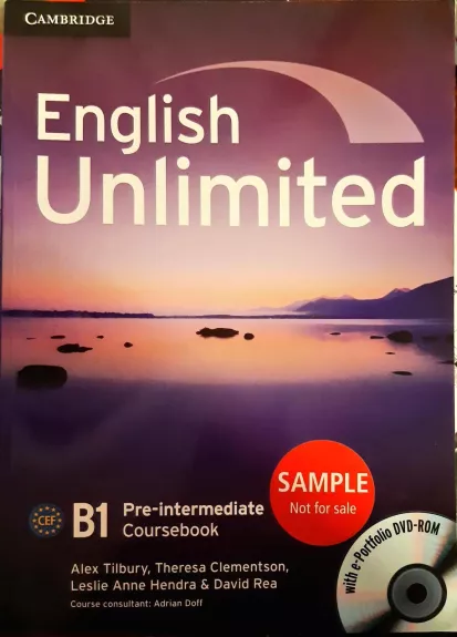 English Unlimited B1 Pre-Intermediate Coursebook