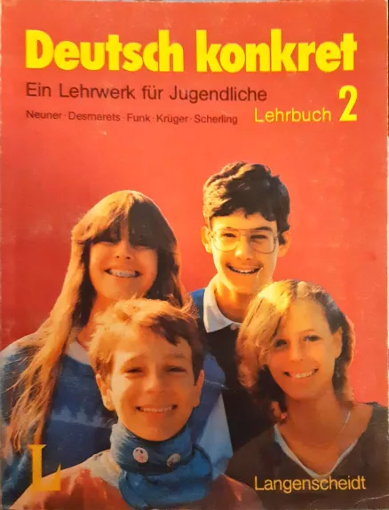 Deutsch konkret Lehrbuch 2 - Boaks Peter, knyga