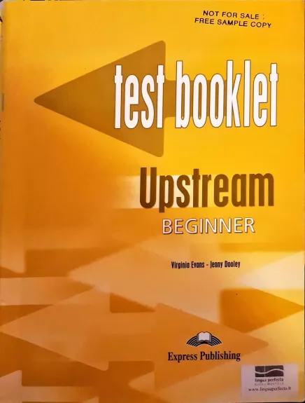 Upsteam Beginner Test booklet - Jenny Dooley,Virginia Evans, knyga