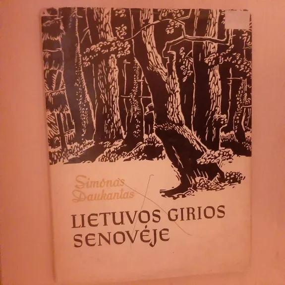 Lietuvos girios senovėje - Simonas Daukantas, knyga