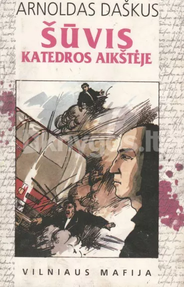 Šūvis katedros aikštėje. Villniaus mafija - Arnoldas Daškus, knyga