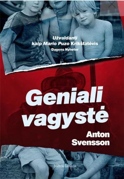 Geniali vagystė - Anton Svensson, knyga