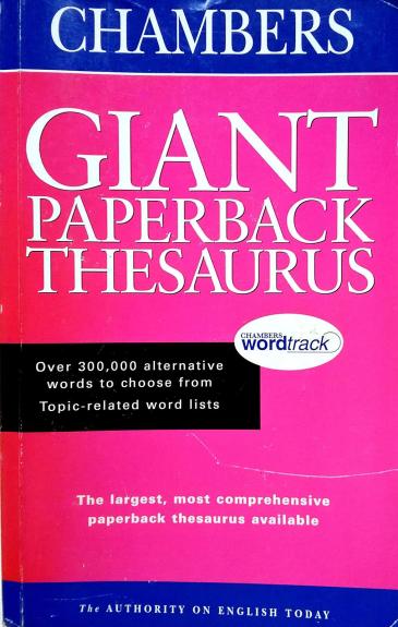 Chambers Giant Paperback Thesaurus