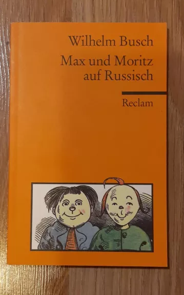 Max und Moritz auf Russisch - Wilhelm Busch, knyga
