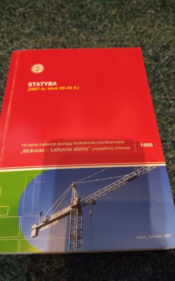 Statyba - J Parasonis ir kt., knyga