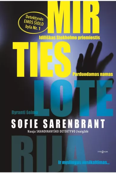 Mirties loterija - Sofie Sarenbrant, knyga