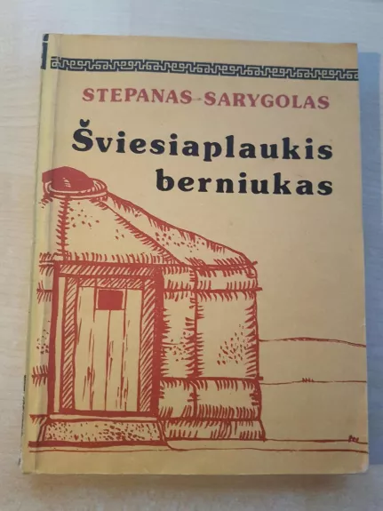 Šviesiaplaukis berniukas - Stepanas Sarygolas, knyga