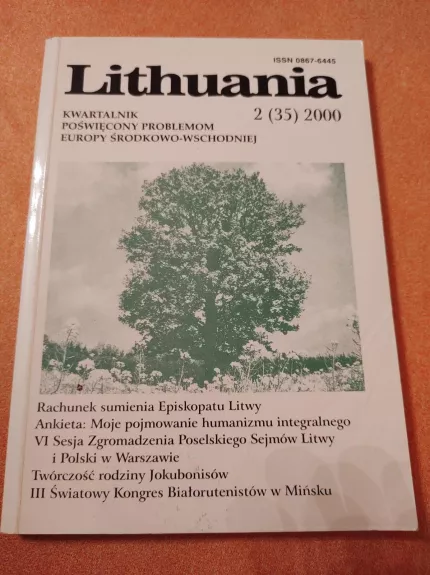 Lithuania. Kwartalnik poświęcony problemom Europy Środkowo- Wschodniej - Autorių Kolektyvas, knyga