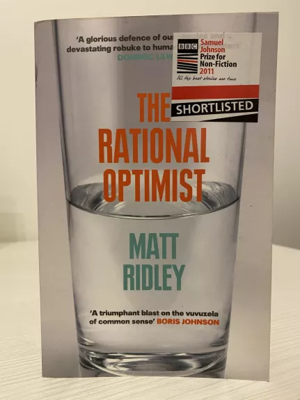Racionalusis optimistas - Matt Ridley, knyga