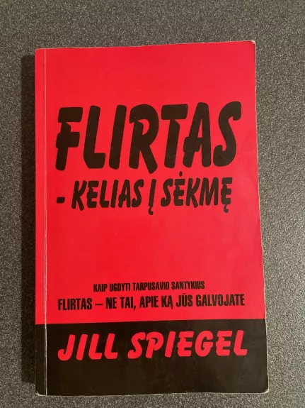 Flirtas-kelias į sėkmę - Jill Spiegel, knyga