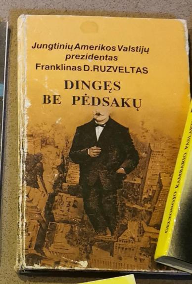 Dingęs be pėdsakų - Franklinas D. Ruzveltas, knyga