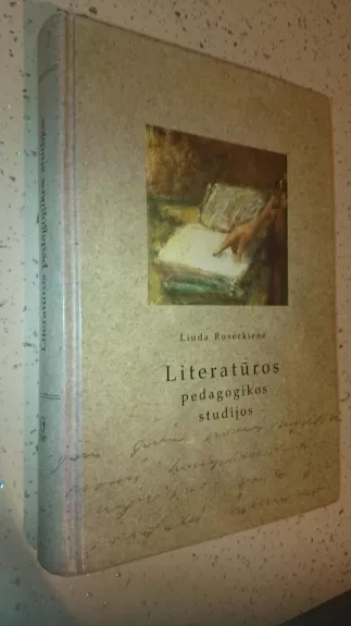 Literatūros pedagogikos studijos - Liuda Ruseckienė, knyga
