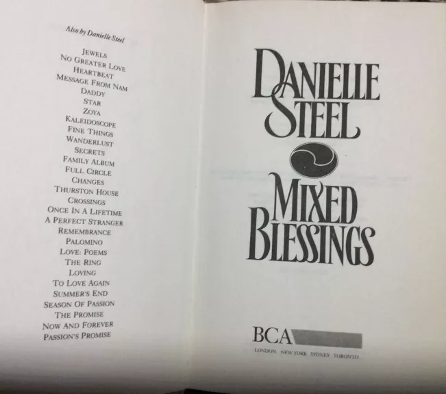 Mixed  Blessings - Danielle Steel, knyga