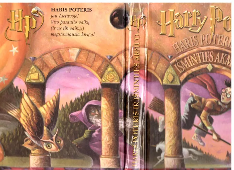 Haris Poteris ir išminties akmuo - Rowling J. K., knyga 1