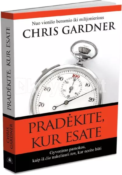 Pradėkite, kur esate - Chris Gardner, knyga