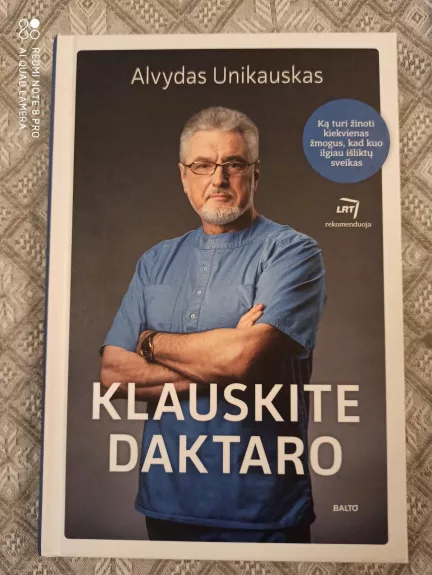 Klauskite daktaro - Alvydas Unikauskas, knyga