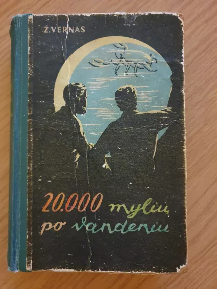 20000 mylių po vandeniu - Žiulis Vernas, knyga