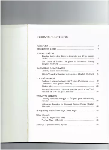 Lietuvių tautos praeitis. Lithuanian historical review - Jonas Danauskas, knyga 1
