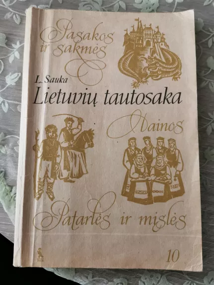 Lietuvių tautosaka 10 klasei
