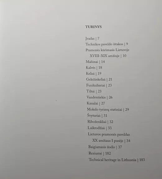 Technikos paveldas Lietuvoje - Ona Stasiukaitienė, knyga 1