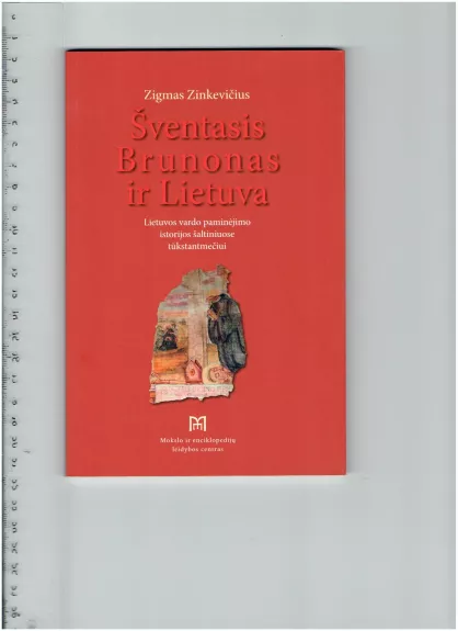 Šventasis Brunonas ir Lietuva - Zigmas Zinkevičius, knyga