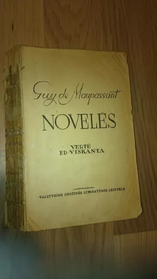 Novelės - Guy de Maupassant, knyga