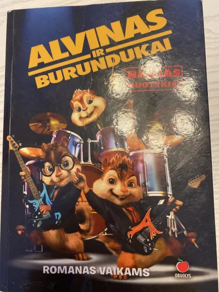 Alvinas ir burundukai - Finn Perdita, knyga