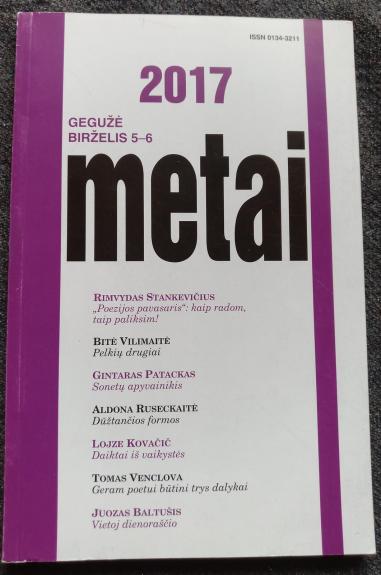 Metai, 2017 m. Nr. 5-6