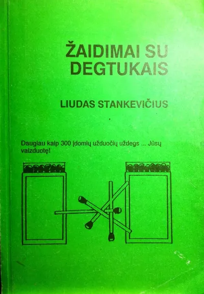 Žaidimai su degtukais - Liudas Stankevičius, knyga