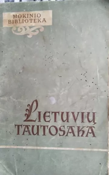 Lietuvių tautosaka. Mokinio biblioteka. II leidimas